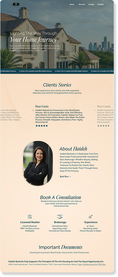 Haideh Bashash Website