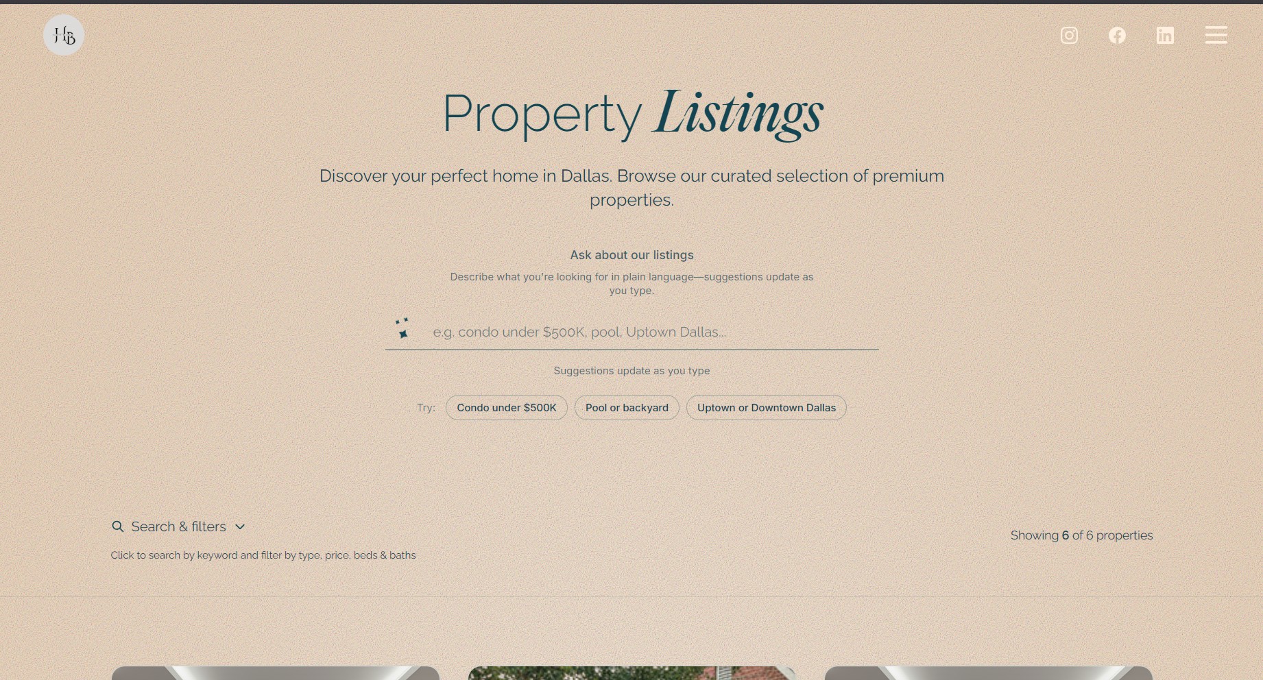 Experience and user journey