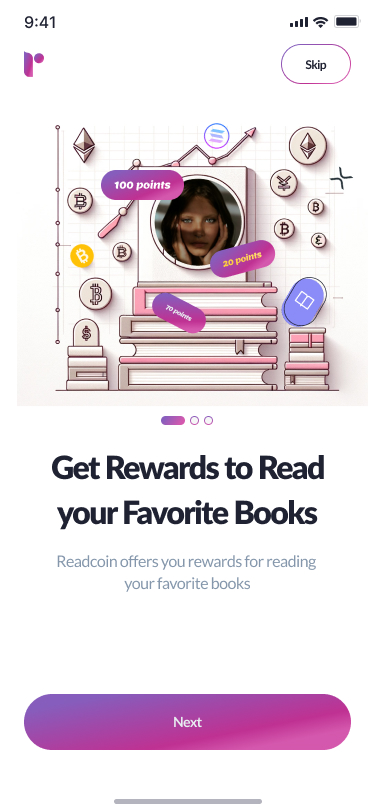 ReadCoin walkthrough